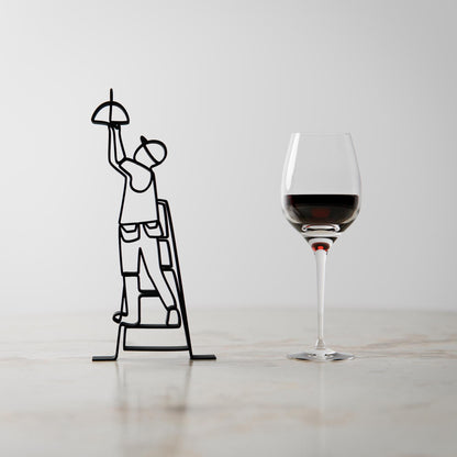 Electrician - Customized Line Art Figure