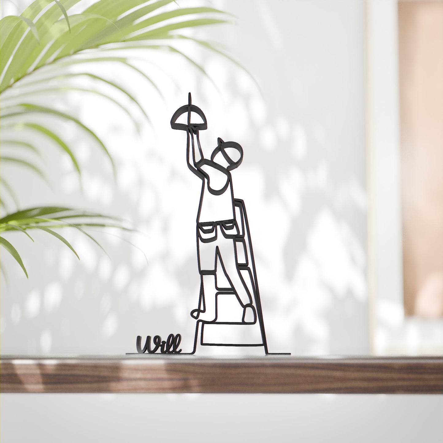 Electrician - Customized Line Art Figure
