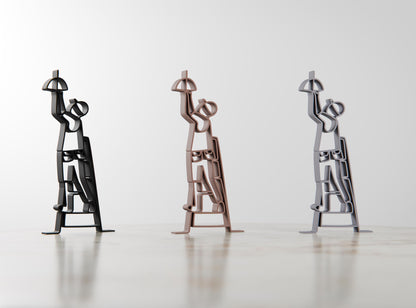 Electrician - Customized Line Art Figure