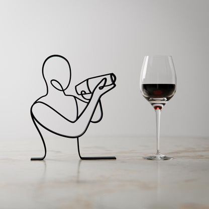 Bartender - Customized Line Art Figure