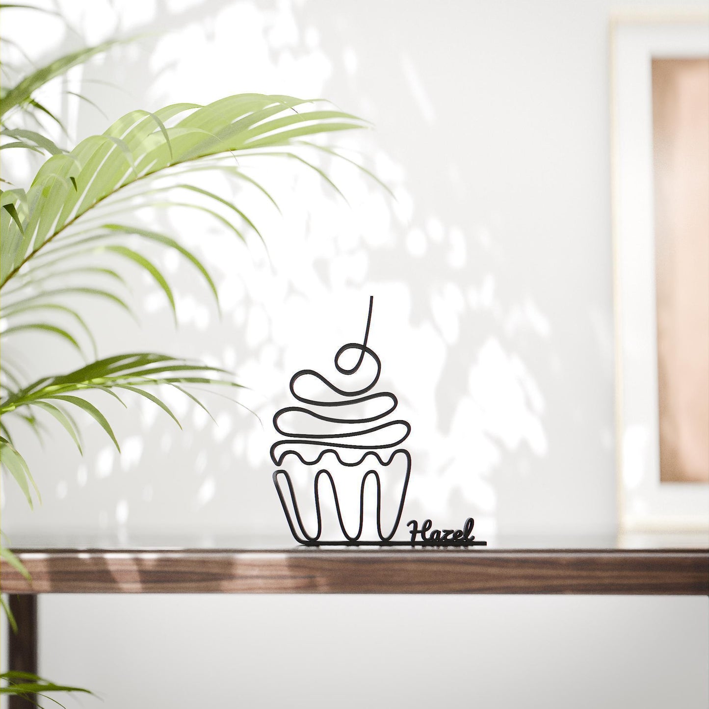 Cupcake - Customized Line Art Figure