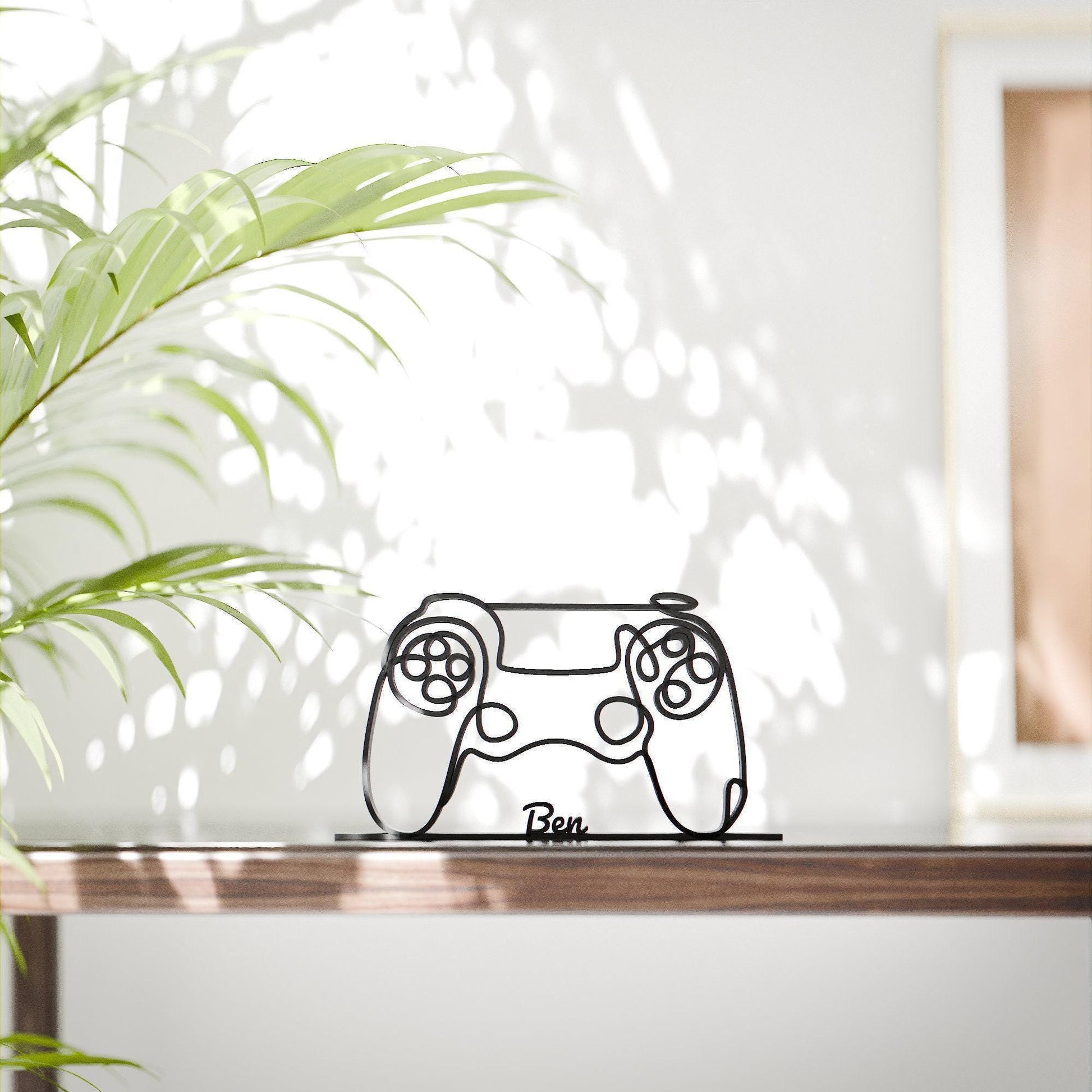 Gamepad - Customized Line Art Figure