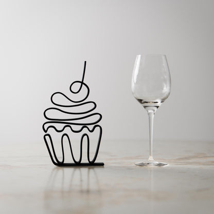 Cupcake - Customized Line Art Figure