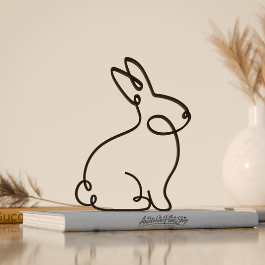 Rabbit - Line Art Figure