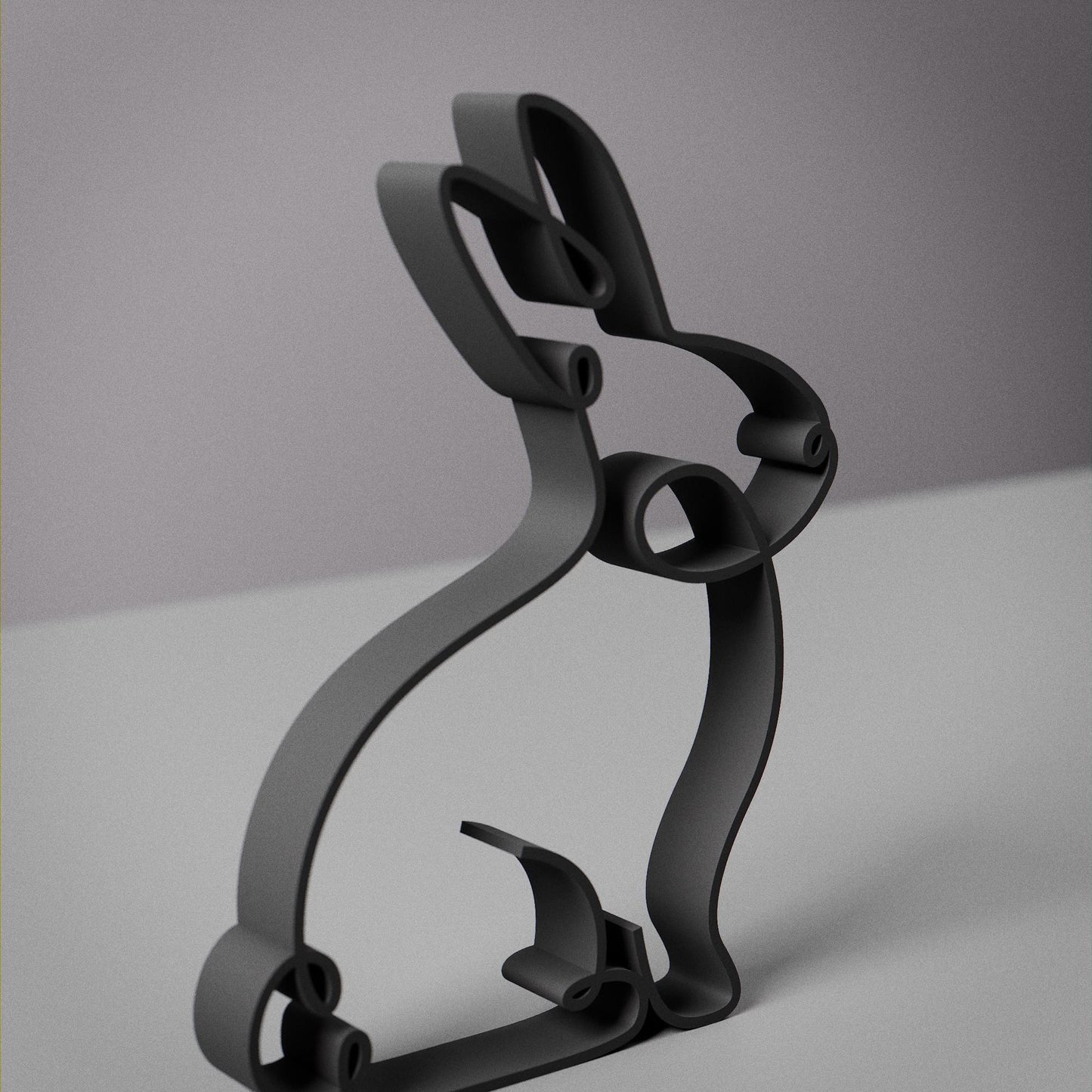 Rabbit - Line Art Figure