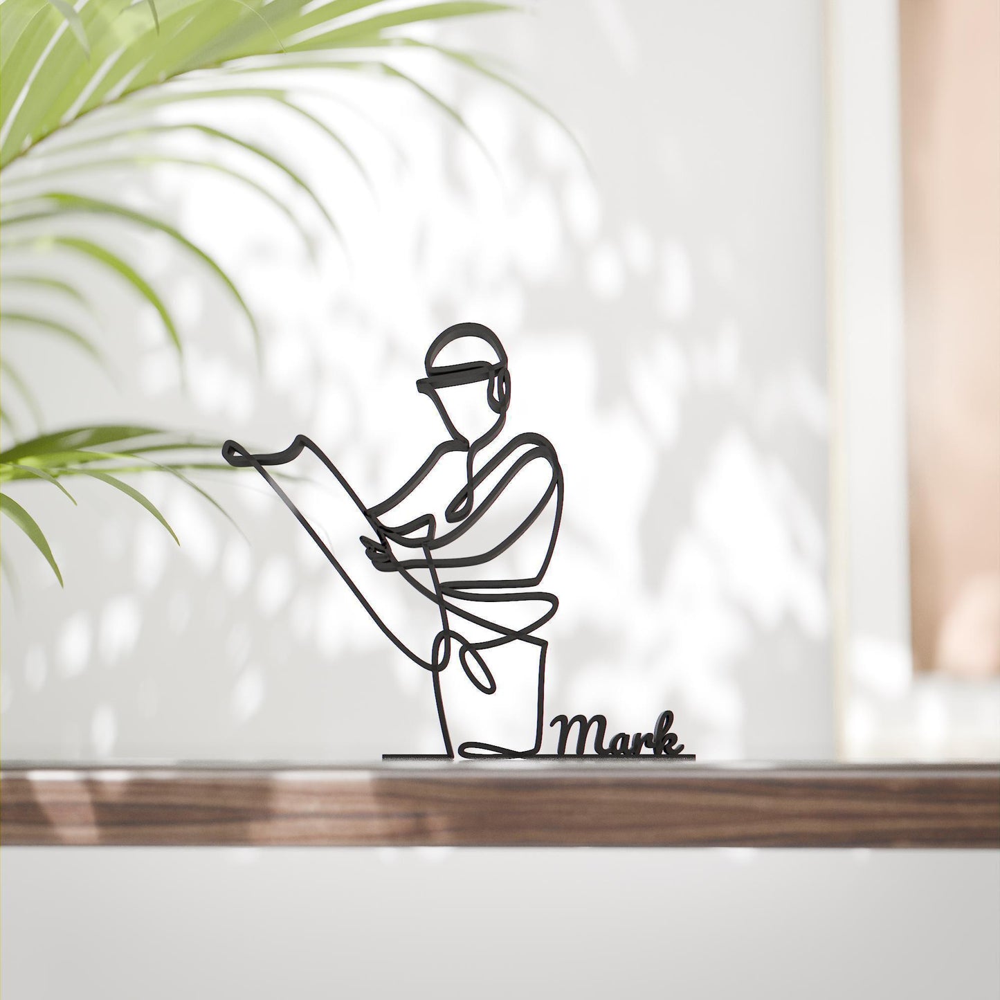 Architect - Customized Line Art Figure