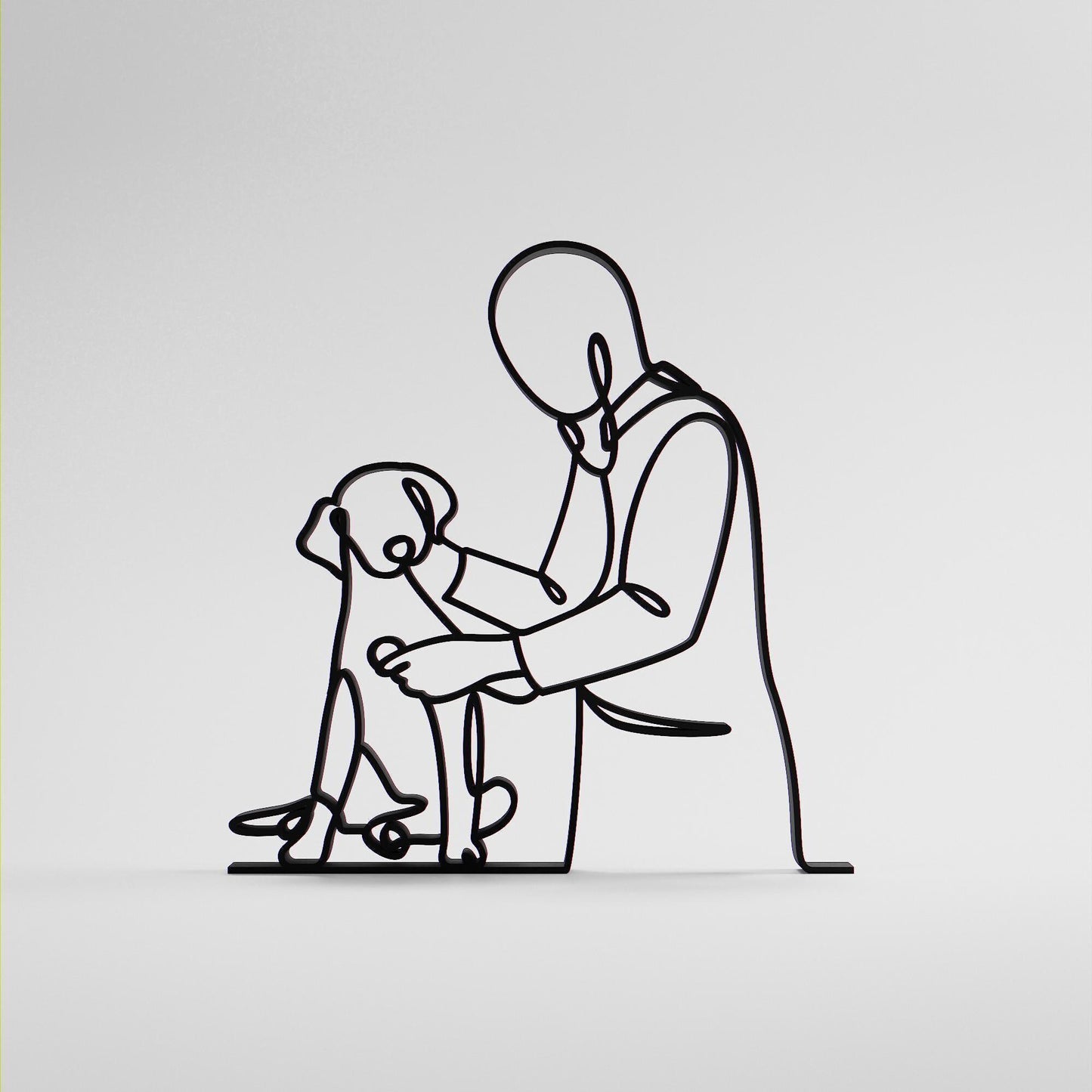 Veterinarian - Customized Line Art Figure
