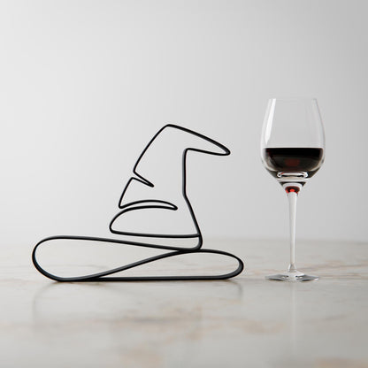 Wizard Hat - Customized Line Art Figure