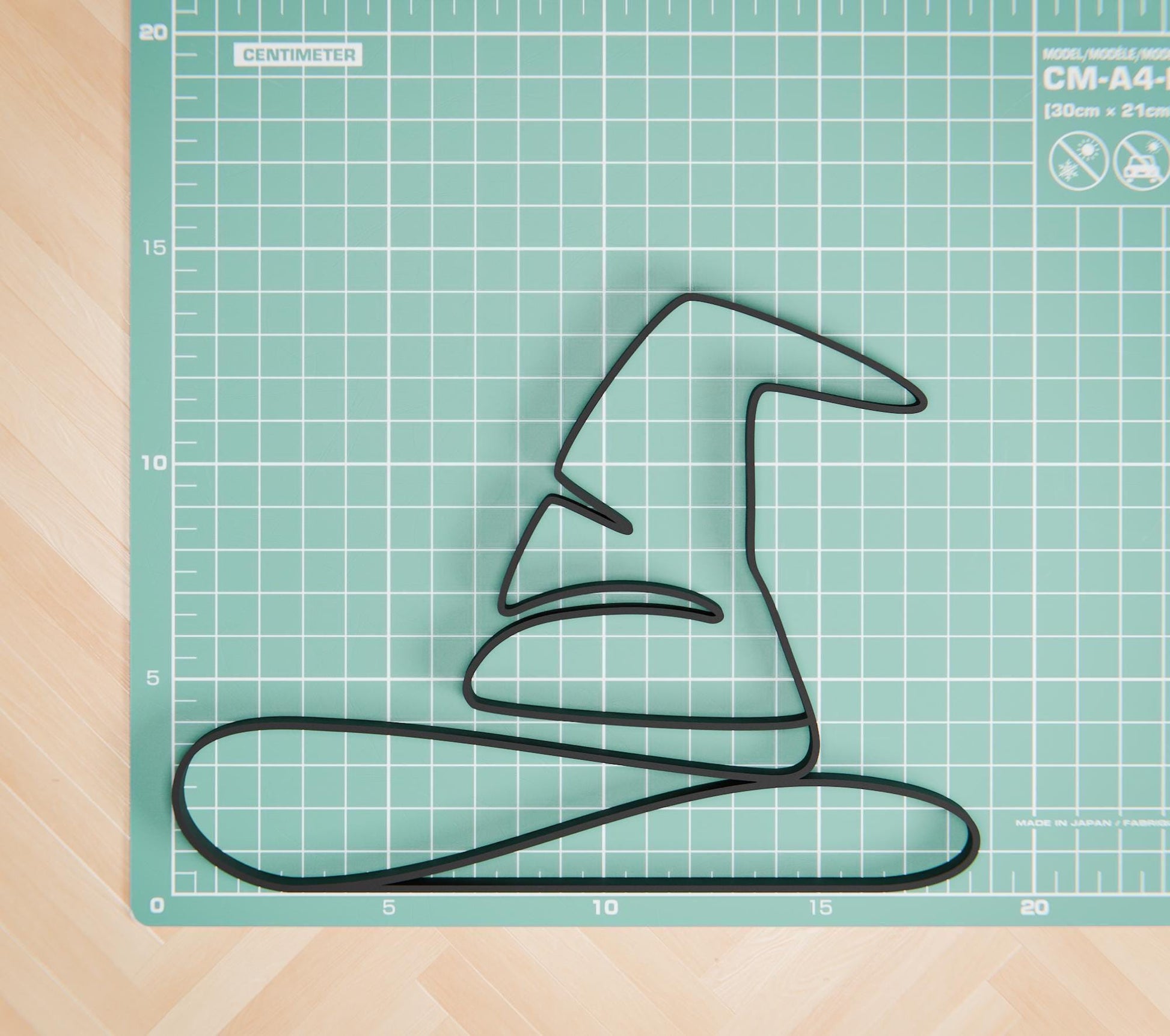 Wizard Hat - Customized Line Art Figure