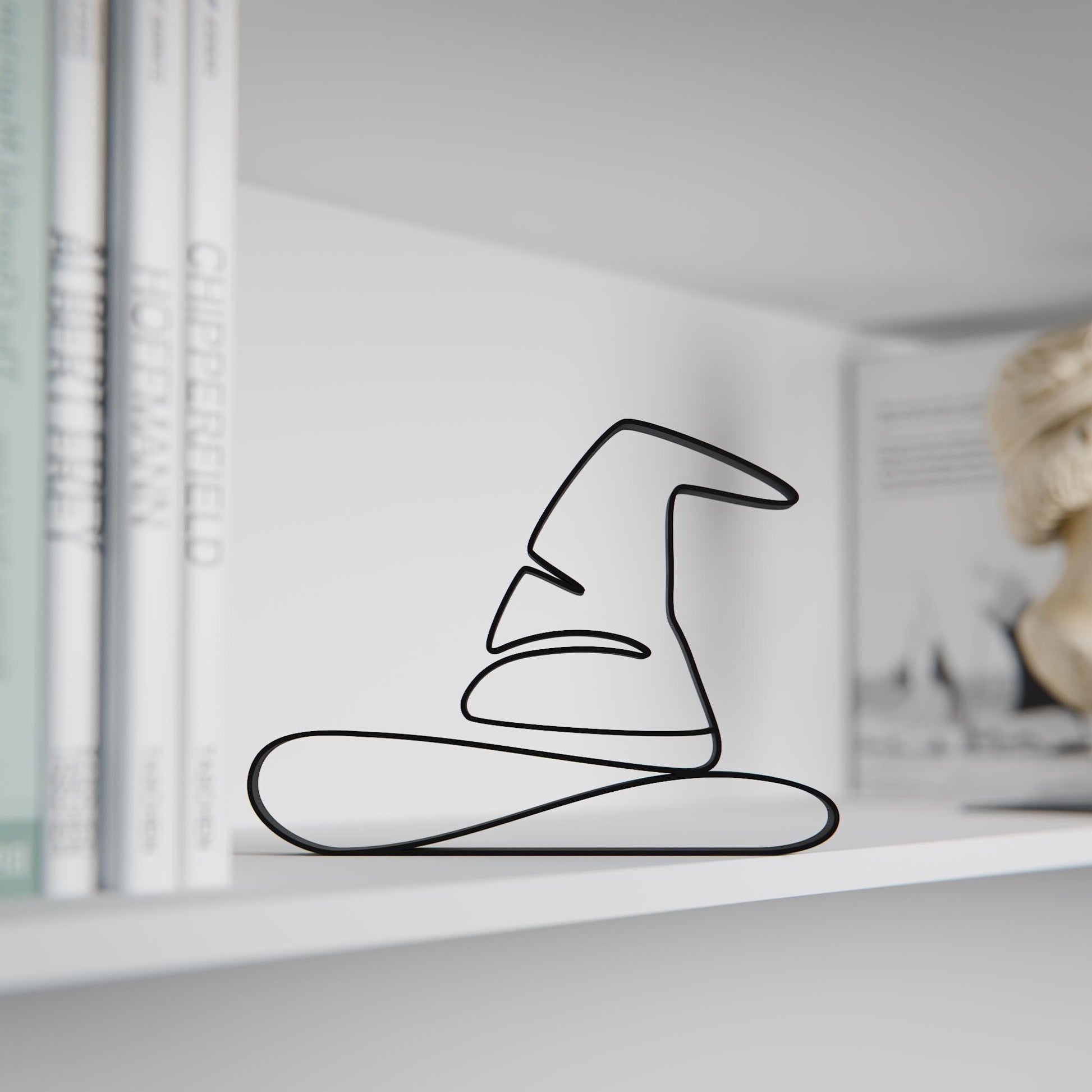 Wizard Hat - Customized Line Art Figure