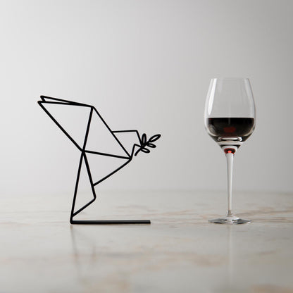 Origami Dove - Customized Line Art Figure