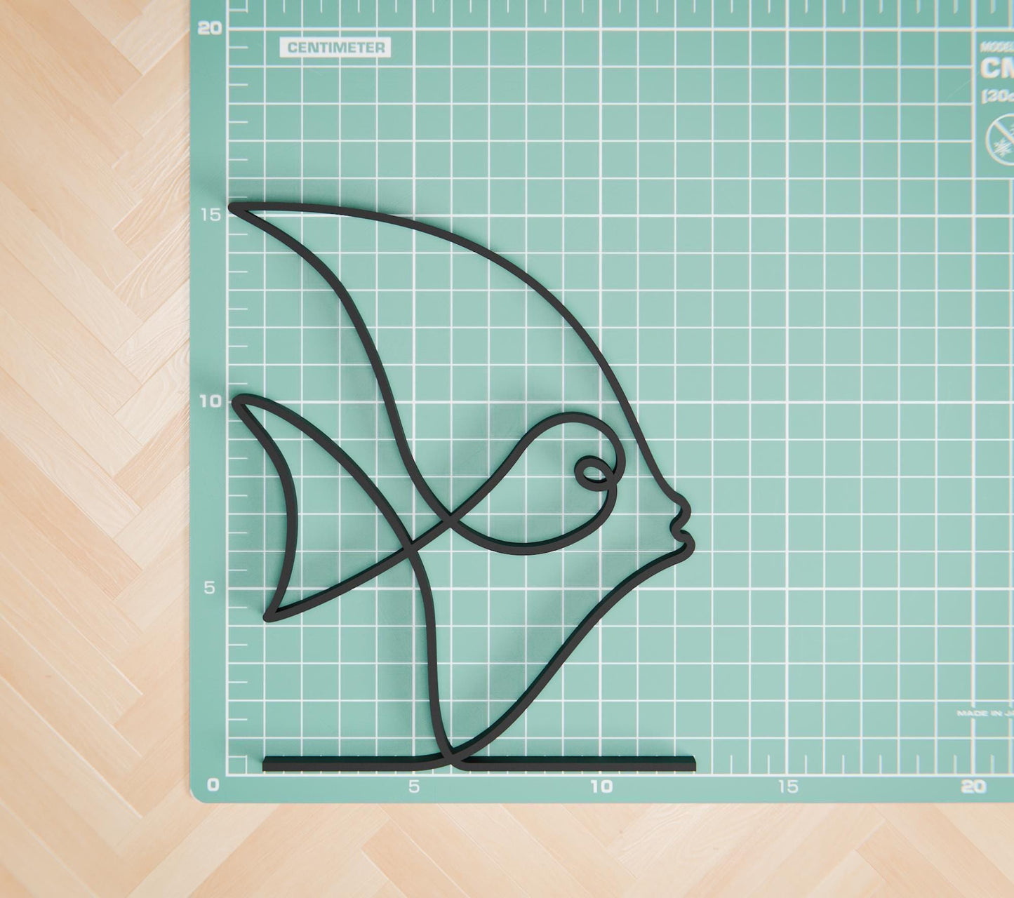 Fish - Line Art Figure