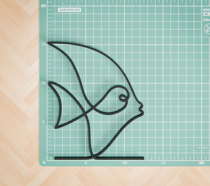 Fish - Line Art Figure