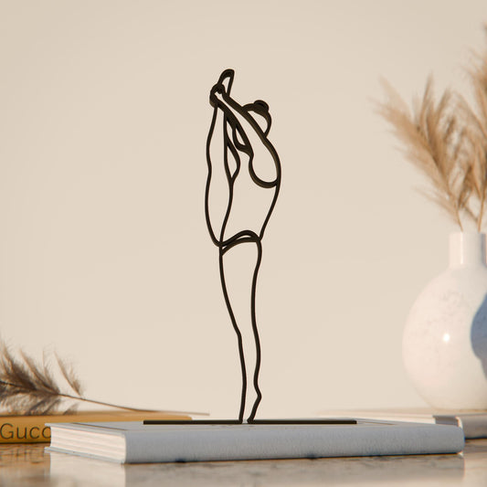 Ballerina 04 - Line Art Figure