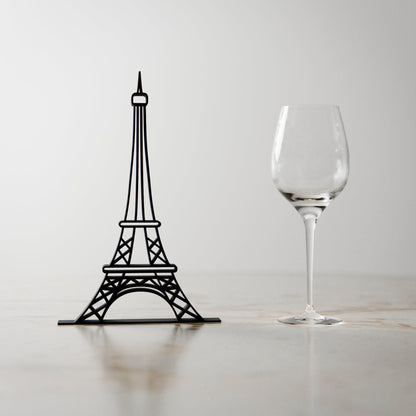 Eiffel Tower - Customized Line Art Figure