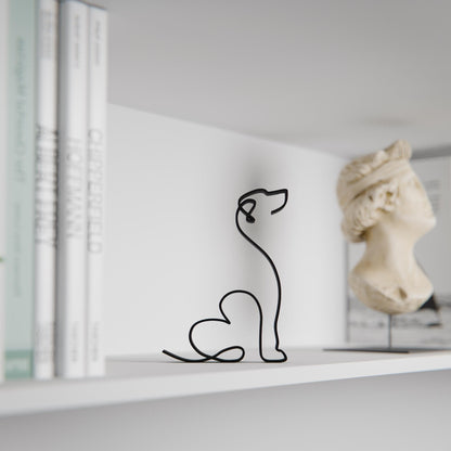 Rhodesian Ridgeback Dog 19 - Line Art Figure