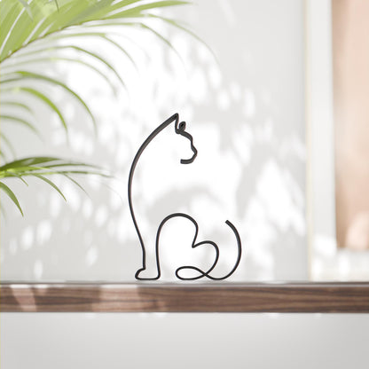 Ragdoll Cat 06 - Line Art Figure