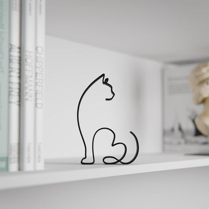 Ragdoll Cat 06 - Line Art Figure