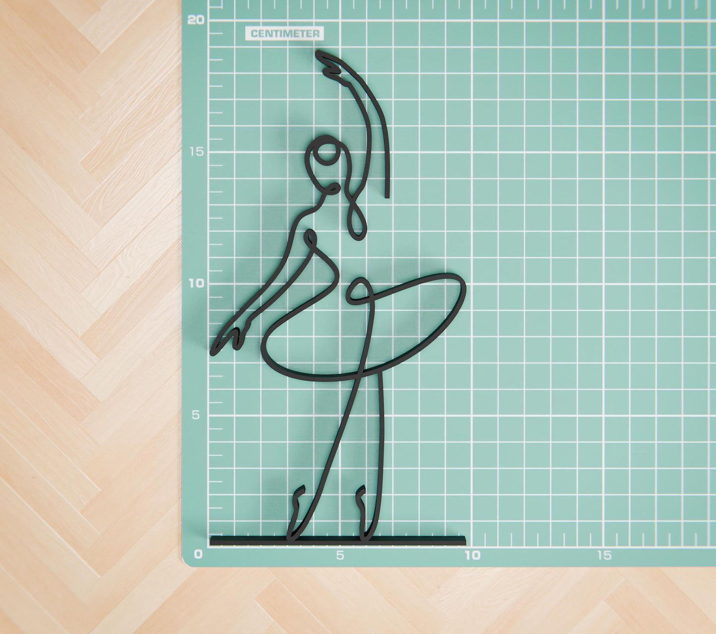 Ballerina 03 - Line Art Figure