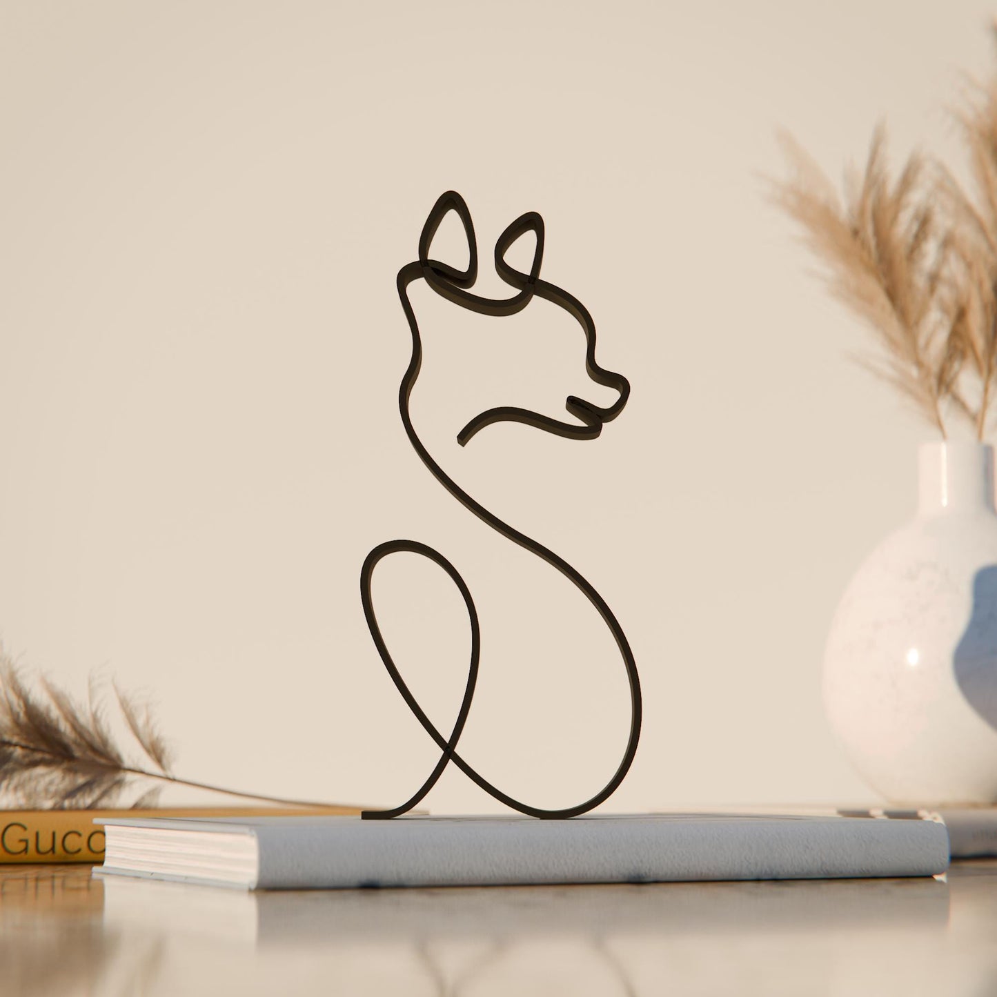 Chihuahua Dog 77 - Line Art Figure