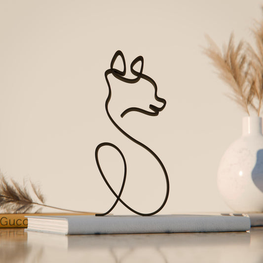 Chihuahua Dog 77 - Line Art Figure