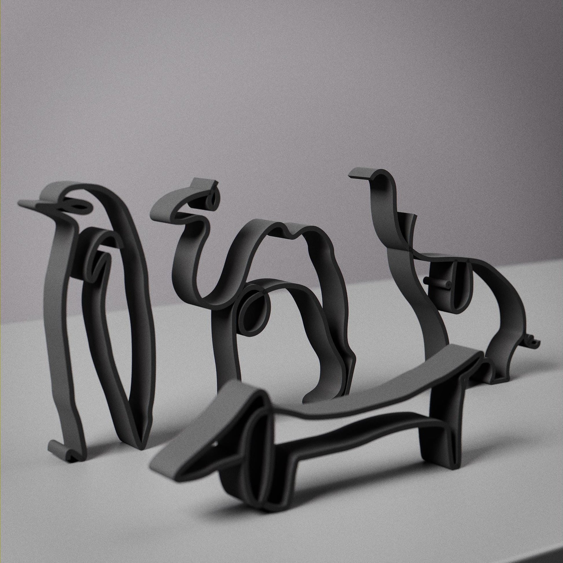 Mini Picasso Set - Line Art Figures