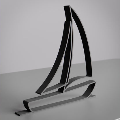 Sailboat - Customized Line Art Figure