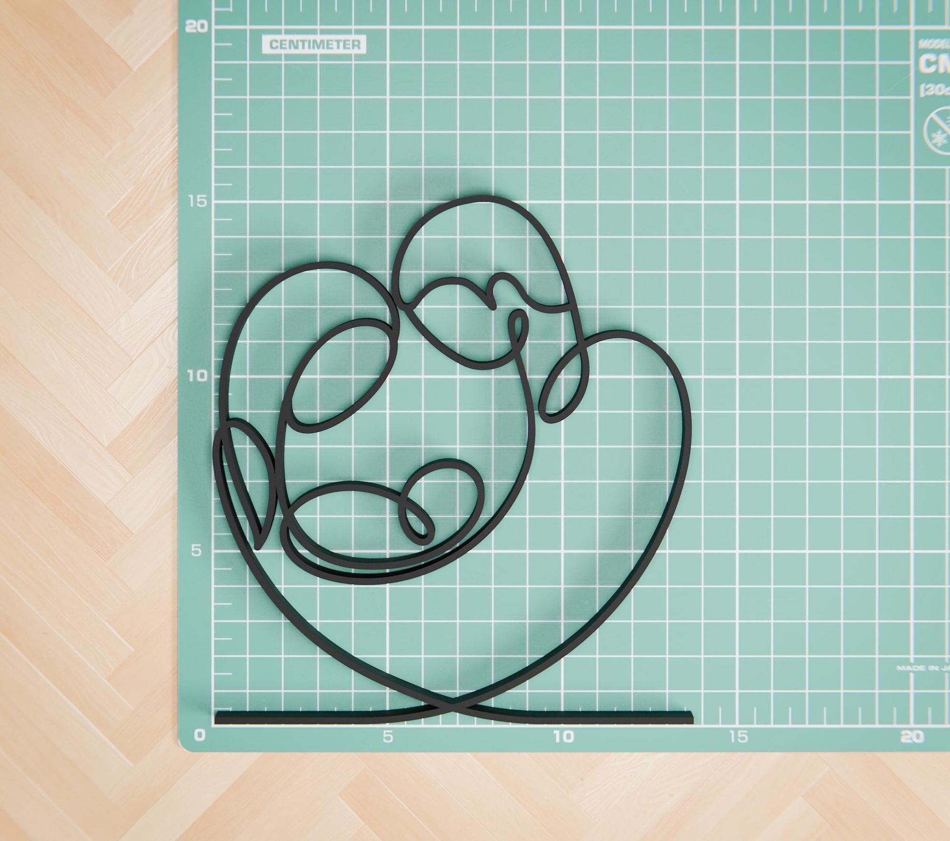 Newborn - Customized Line Art Figure