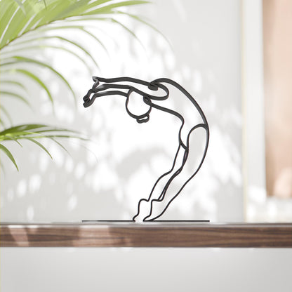 Ballerina 05 - Line Art Figure