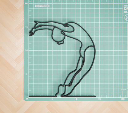 Ballerina 05 - Line Art Figure