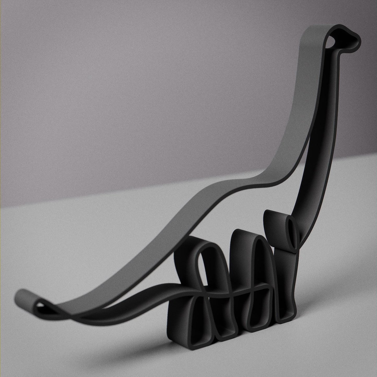 Dinosaur - Line Art Figure