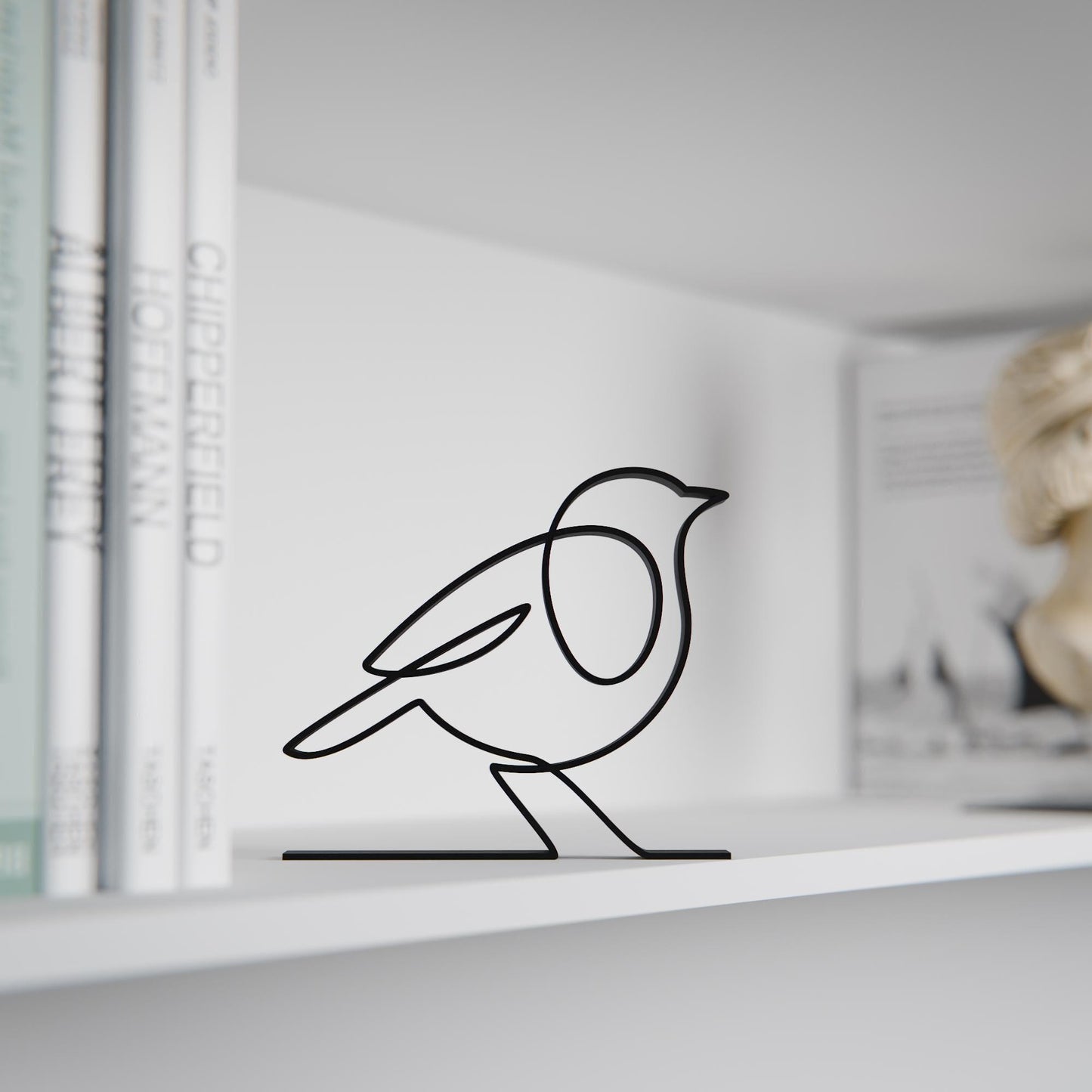 Bird Figure - Customized Line Art Figure