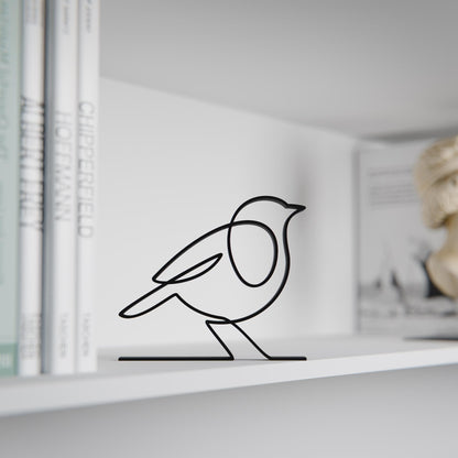 Bird Figure - Customized Line Art Figure