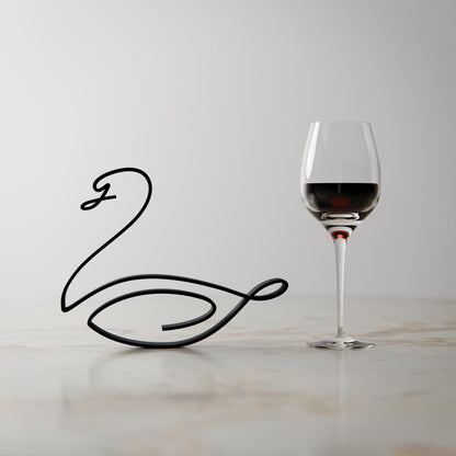 Swan - Line Art Figure