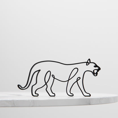 Tiger - Line Art Figure