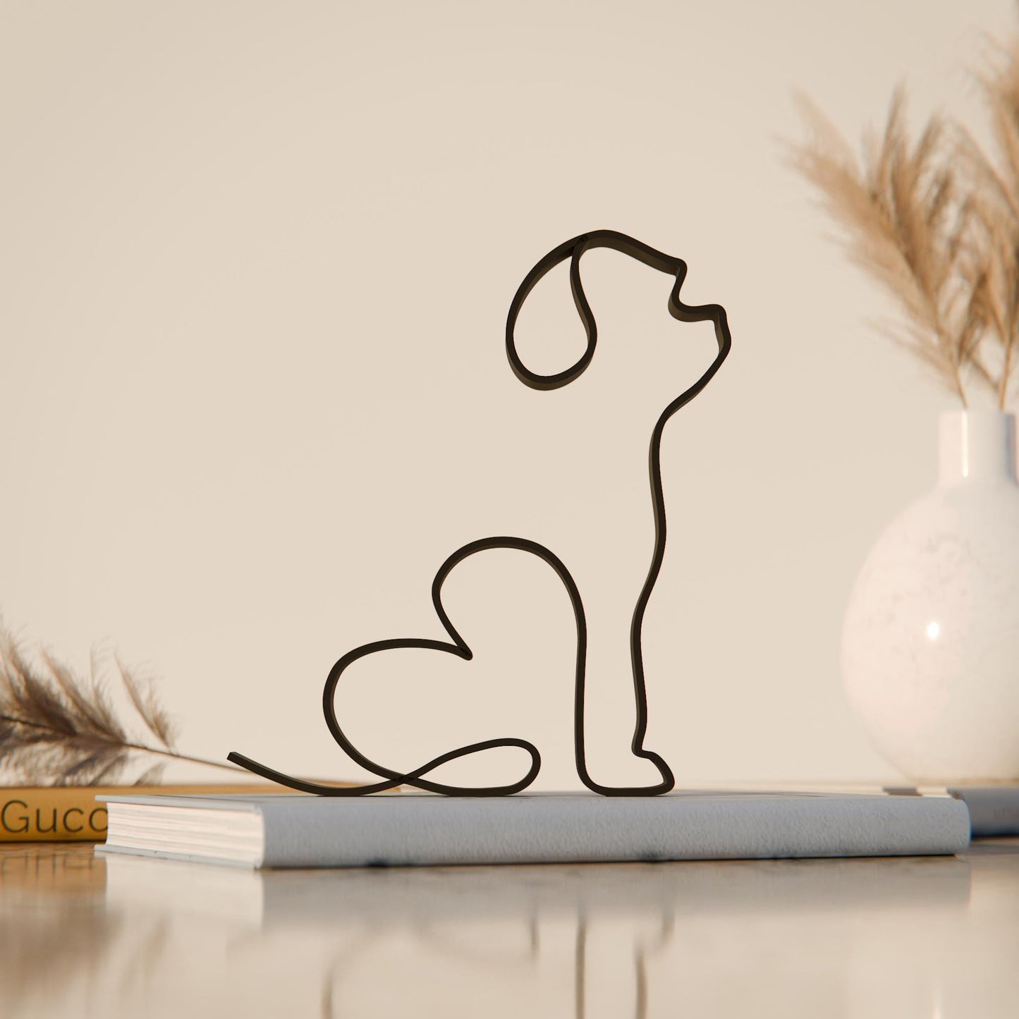 Havanese Dog 24 - Line Art Figure