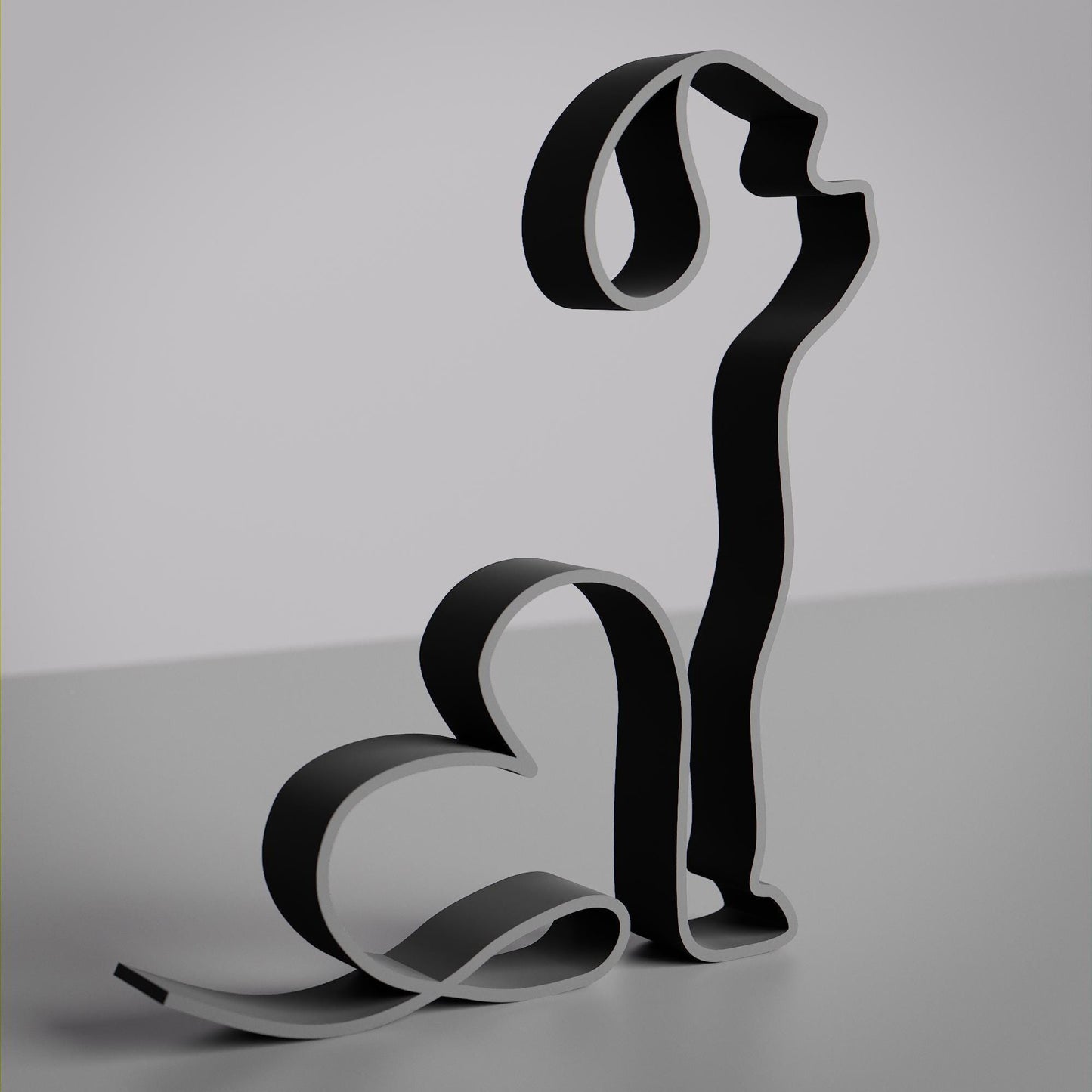 Havanese Dog 24 - Line Art Figure