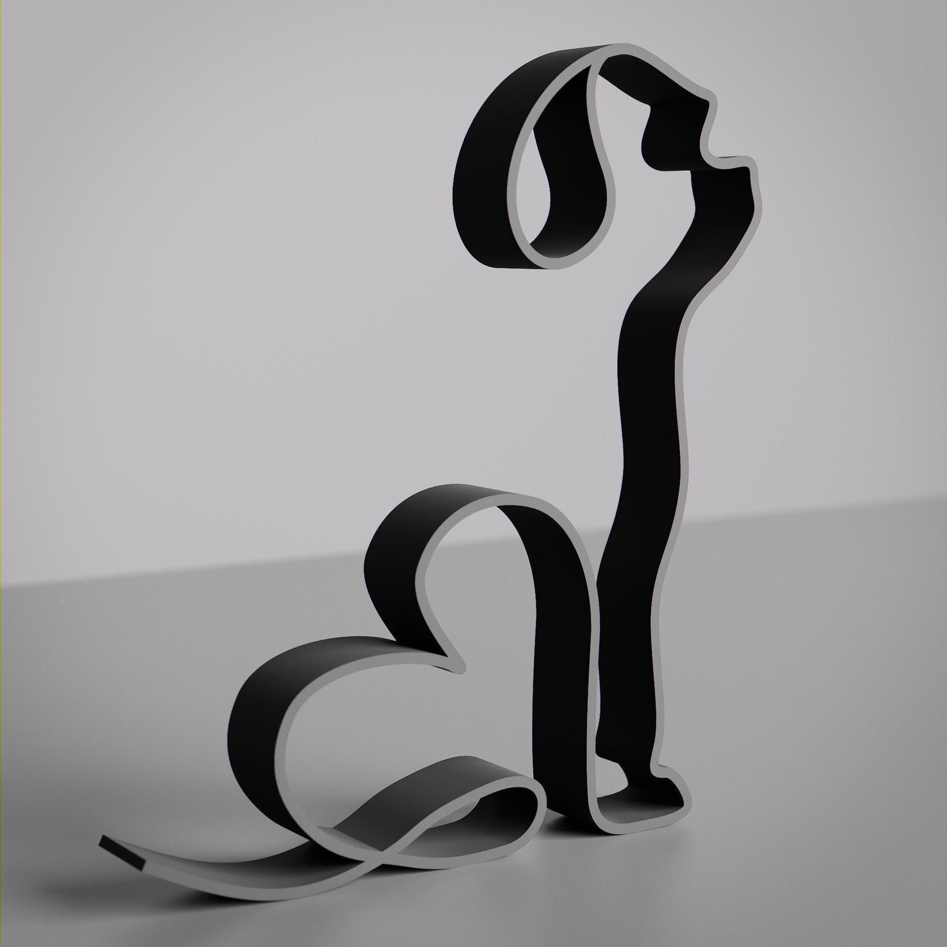 Havanese Dog 24 - Line Art Figure