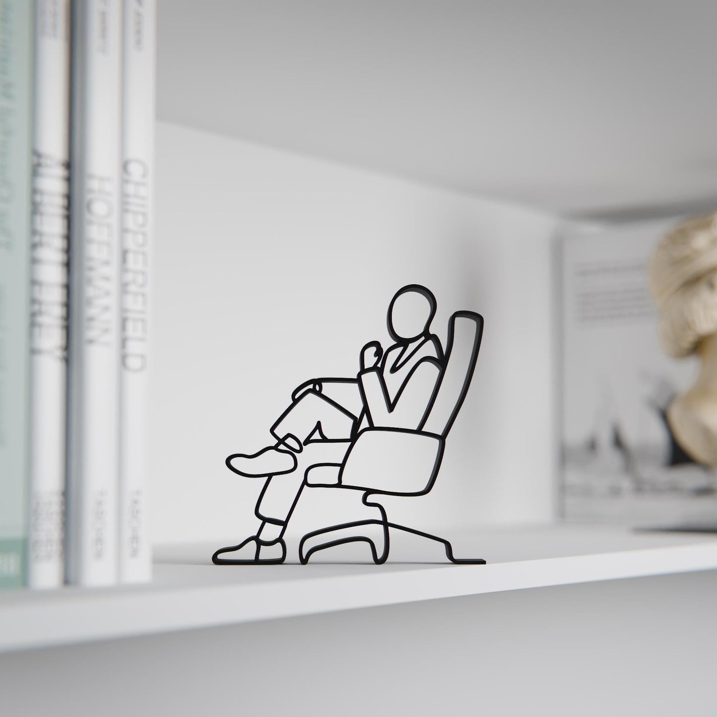CEO - Customized Line Art Figure