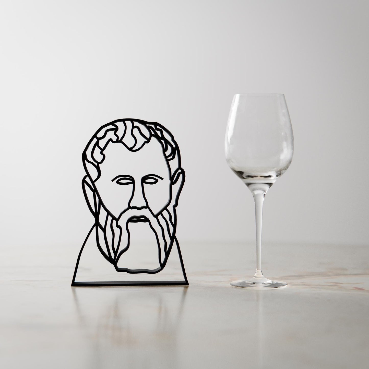 Zeno - Line Art Figure