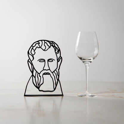 Zeno - Line Art Figure