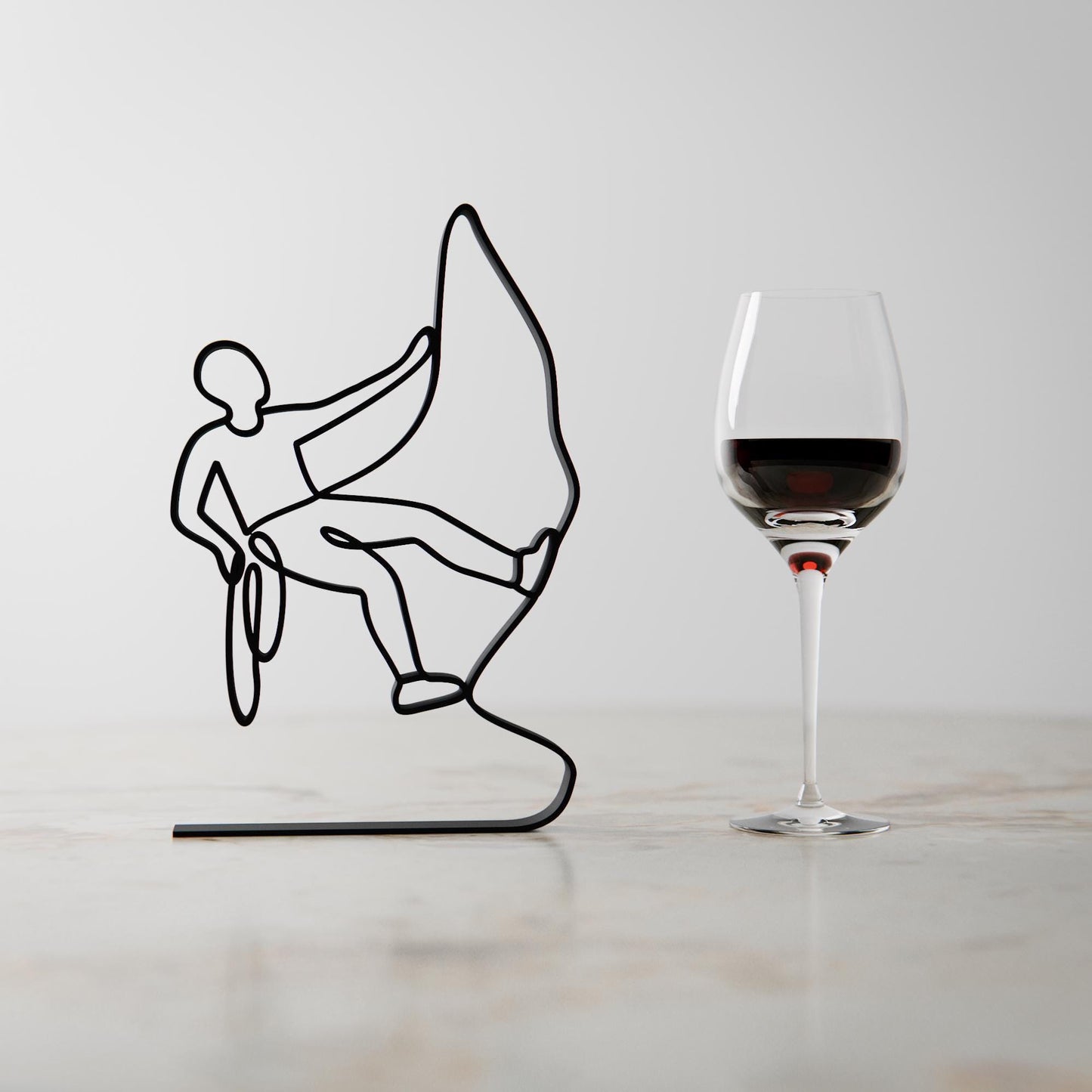 Climber - Customized Line Art Figure