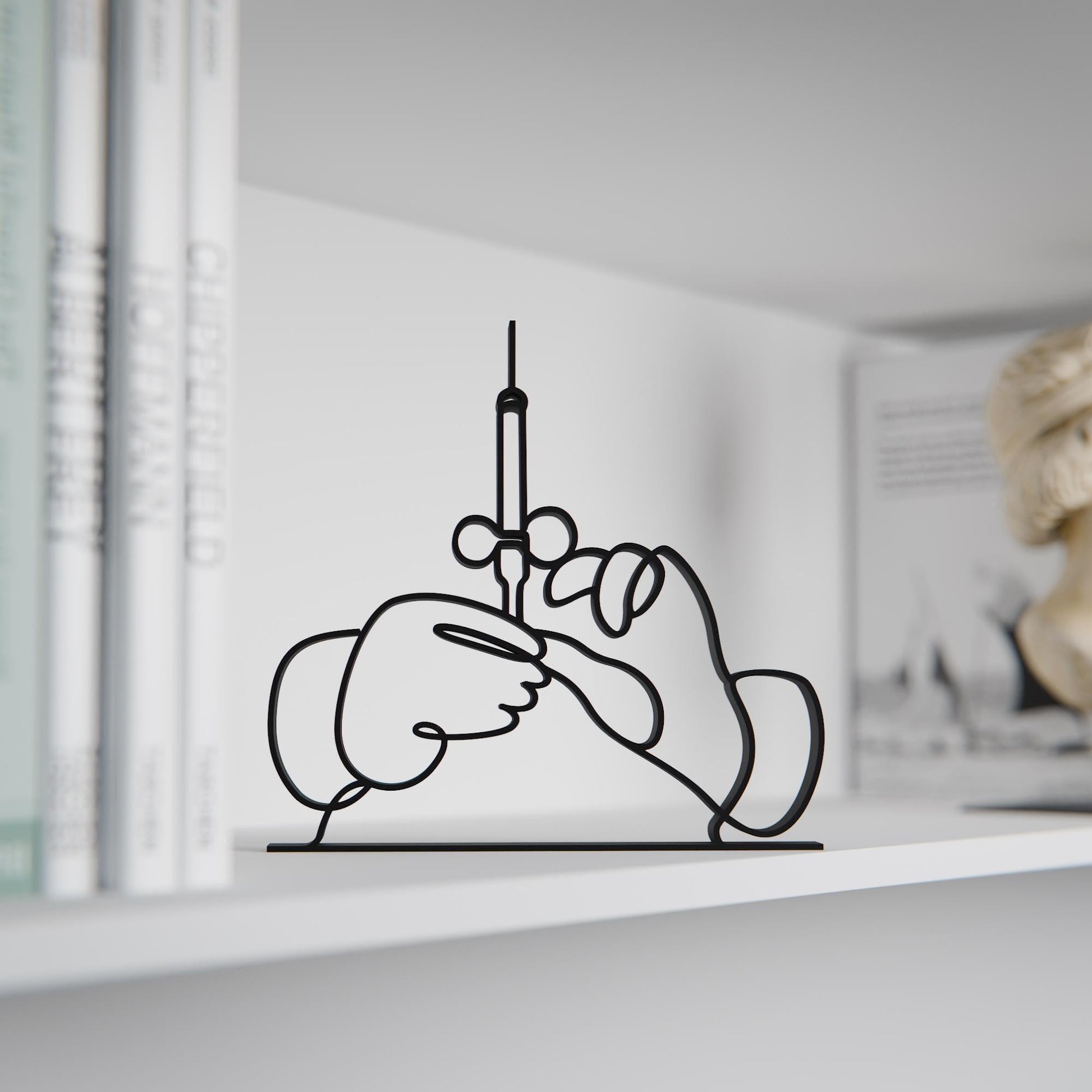 Anesthesiologist - Customized Line Art Figure