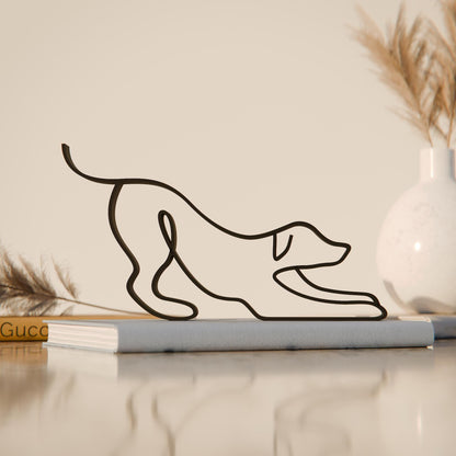 Dog 80 - Line Art Figure