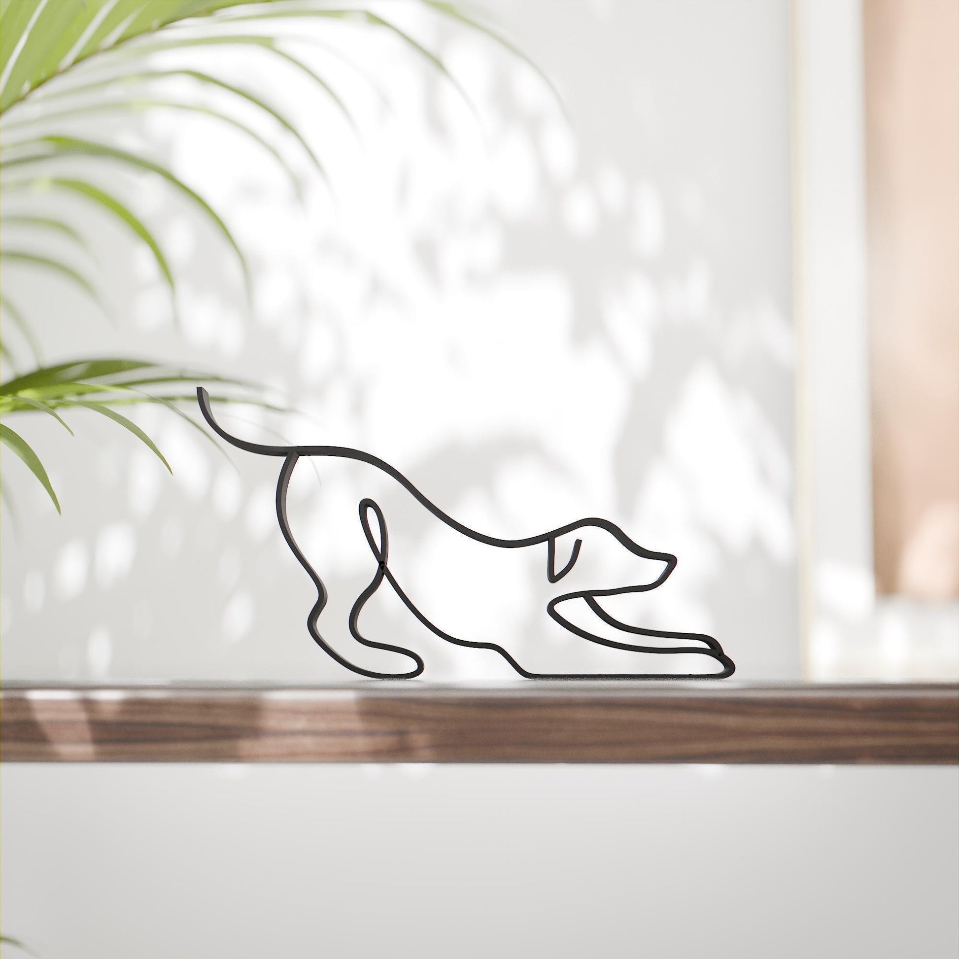 Dog 80 - Line Art Figure