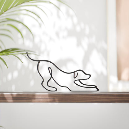 Dog 80 - Line Art Figure