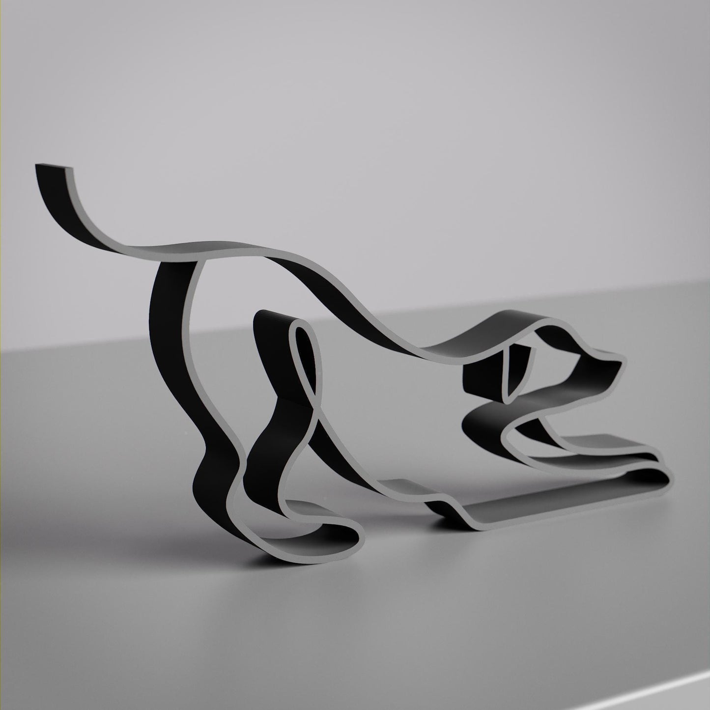 Dog 80 - Line Art Figure