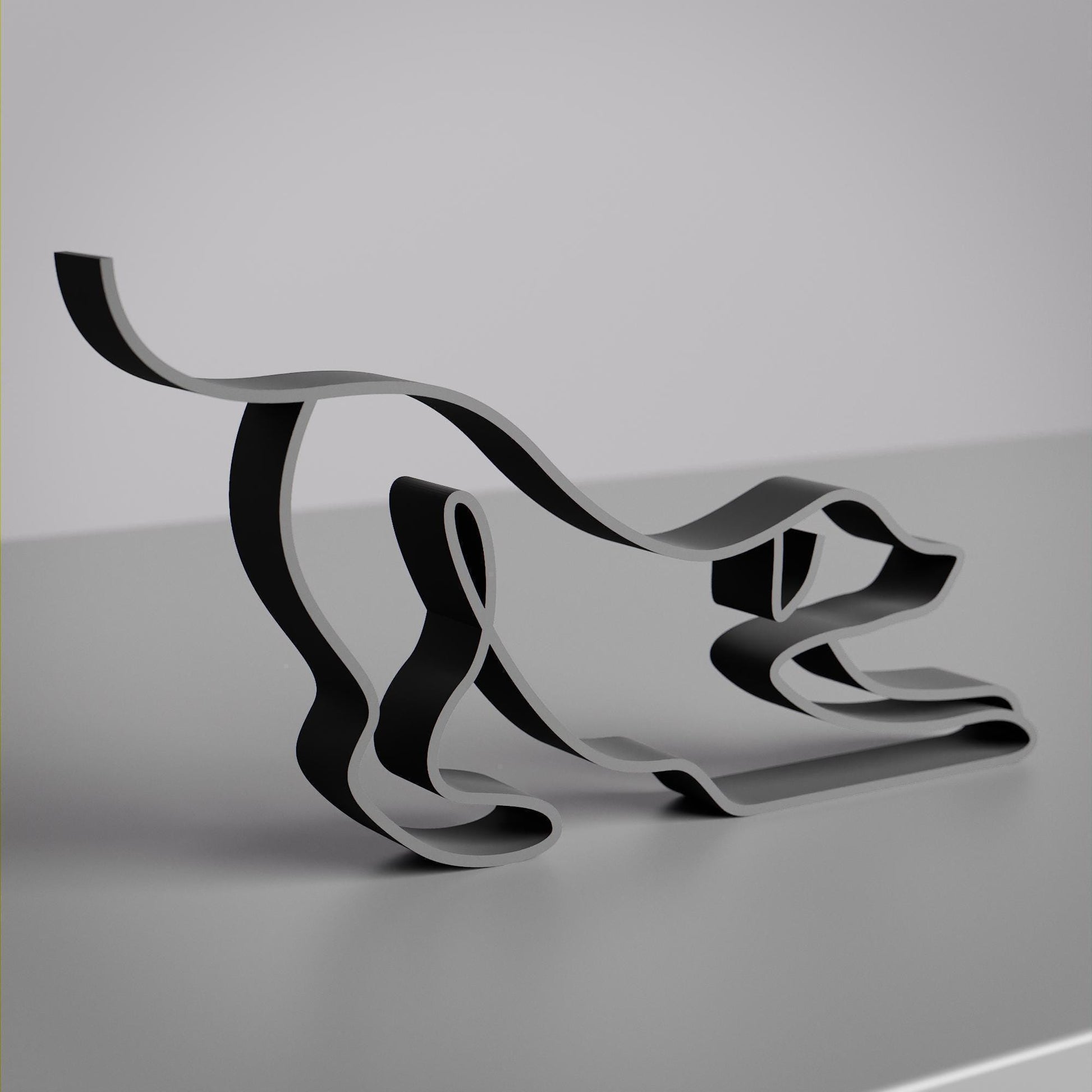 Dog 80 - Line Art Figure