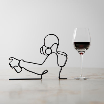 Graffiti Painter - Customized Line Art Figure