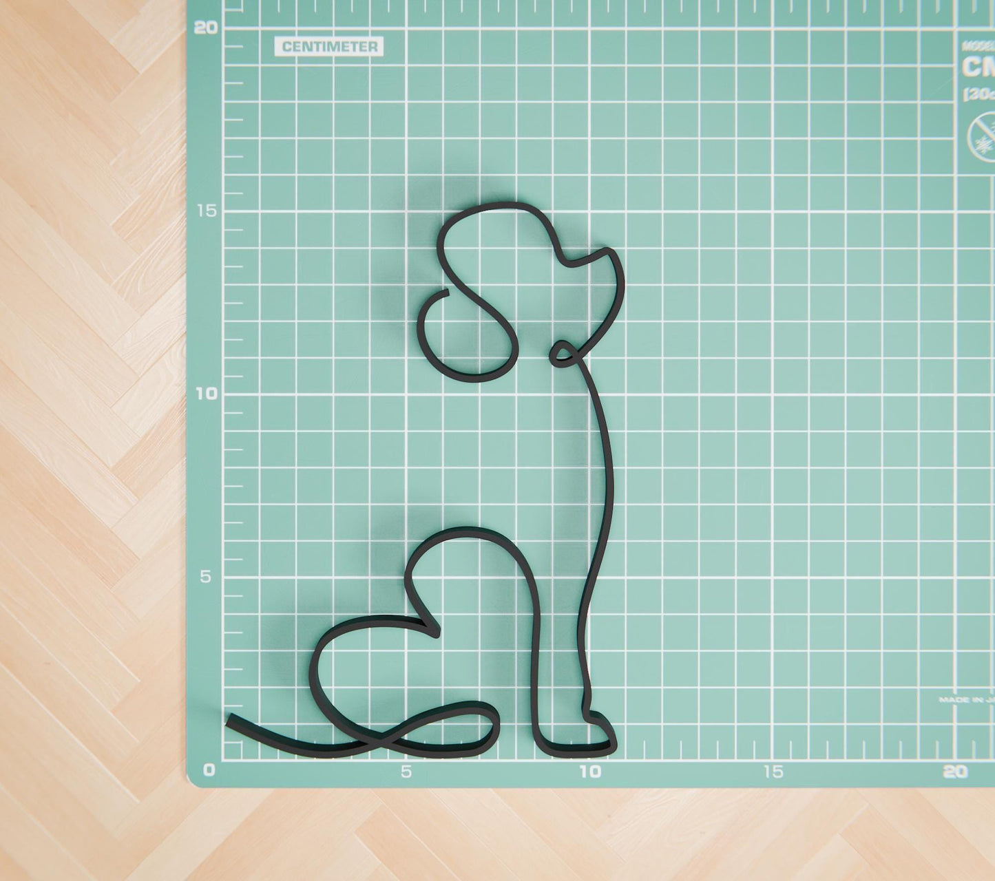 Bichon Frise Dog 40 - Line Art Figure